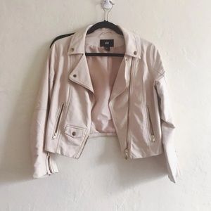 H&M faux leather jacket